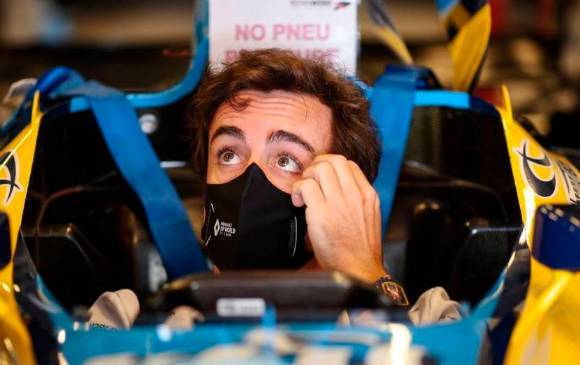 Fernando Alonso podrá estar en los test de pretemporada en el circuito de Baréin. FOTO TOMADA DE INSTAGRAM @fernandoalo_oficial