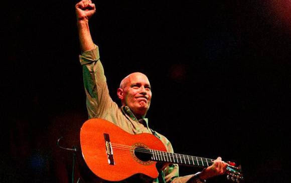 Murió uno de los referentes de la música protesta latinoamericana, el compositor cubano Vicente Feliú. Foto: Tomada de video.