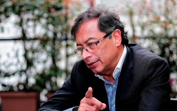 El candidato de la Colombia Humana ha generado polémica debido al posible impacto financiero de sus propuestas. FOTO: COLPRENSA.