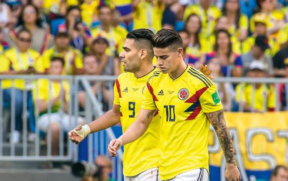 El samario Falcao García fue nominado al Balón de Oro en 2012, 2013 y 2017, mientras que James Rodríguez estuvo entre los candidatos en 2014 y 2015. FOTO archivo juan antonio sánchez