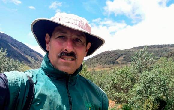 Gonzalo Cardona, el primer líder ambiental asesinado este año en Colombia. FOTO EFE