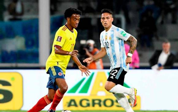 Colombia viene de caer como visitante frente Argentina. FOTO: EFE