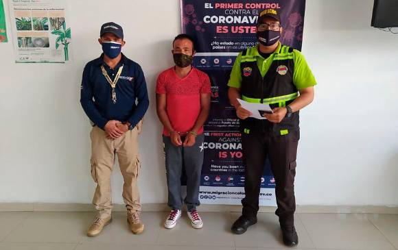El hombre acumulaba cinco meses de estancia en Colombia. FOTO: COLPRENSA.