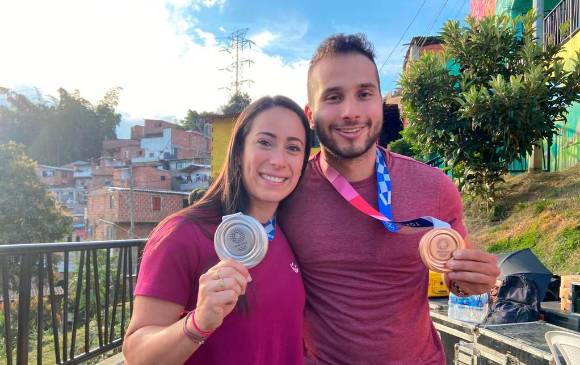Mariana con Carlos Ramírez