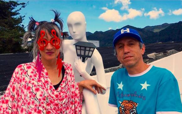 Andrea Echeverri y Héctor Buitrago, integrantes de Aterciopelados. Foto Colprensa