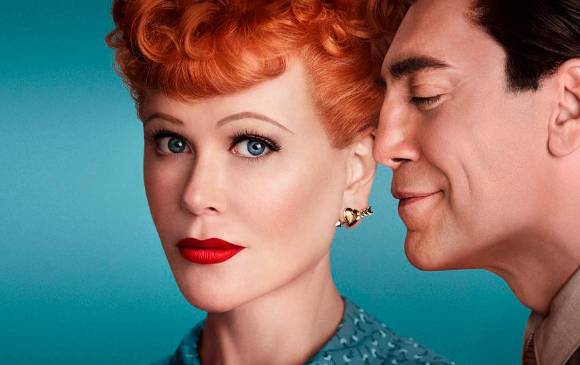 Nicole Kidman como Lucille y Javier Bardem como Desi Arnaz son los protagonistas de Being the Ricardos. FOTO Amazon Prime