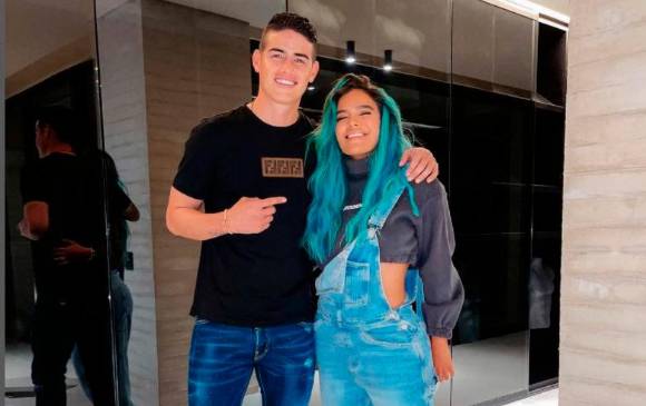 James compartió esta foto en su cuenta de Instagram el año pasado. FOTO TOMADA DE INSTAGRAM @jamesrodriguez10