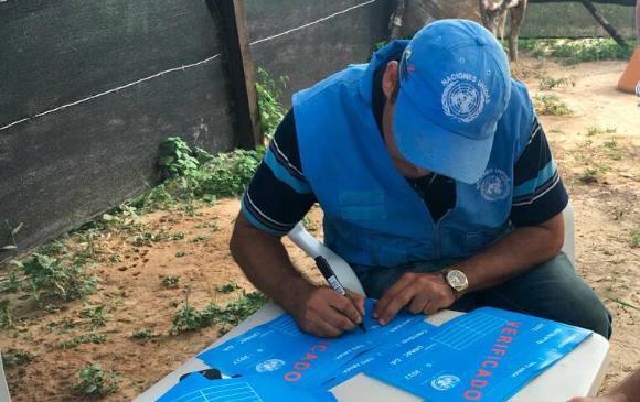La misión de la ONU se dirigía al Guayabero cuando fue interceptada por miembros de una organización armada. FOTO COLPRENSA