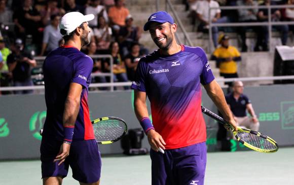 Robert Farah es el número 11 del ranquin ATP y Sabastián Cabal es el 14 de esta escalafón. Foto Colprensa