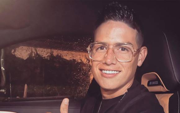 El colombiano se molestó por una pregunta que le hizo un seguidor. FOTO TOMADA DE @JAMESRODRIGUEZ