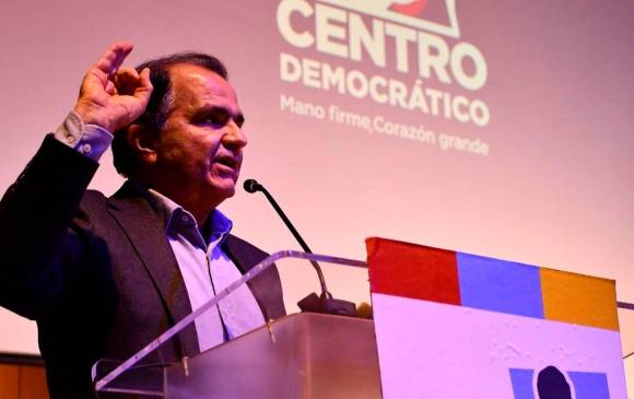 En la mañana de este lunes el Centro Democrático anunció que Óscar Iván Zuluaga será su candidato a la presidencia para el 2022. FOTO CENTRO DEMOCRÁTICO
