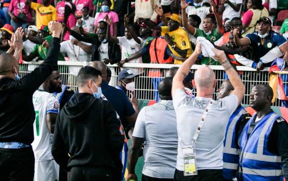 Comoras quedó eliminado en la primera fase de la Copa África 2022. FOTO TWITTER FEDERACIÓN DE FÚTBOL DE COMORAS 