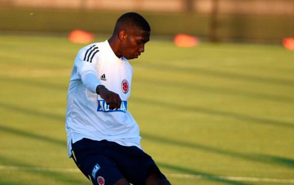 Yaser Asprilla, la revelación del fútbol colombiano, aún no debuta en partidos oficiales de Selección.FOTO fcf