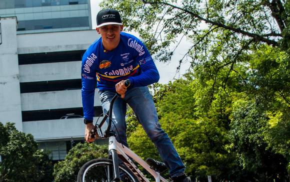 Juan Camilo fue subcampeón mundial en Bélgica-2015 (14 años) y Bakú-2018 (júnior). Desde 2022, en Bogotá, empezará su camino de clasificación a los Olímpicos de París-2024. FOTO JULIO CÉSAR HERRERA