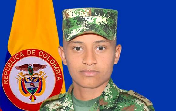 Este es el soldado Jhony Andrés Ospino, secuestrado en la mañana de este martes. FOTO: Cortesía