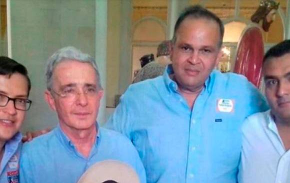 La visita de Hernández al Congreso fue agendada en 2016 por parte del equipo de trabajo del entonces senador Álvaro Uribe Vélez. FOTO CORTESÍA