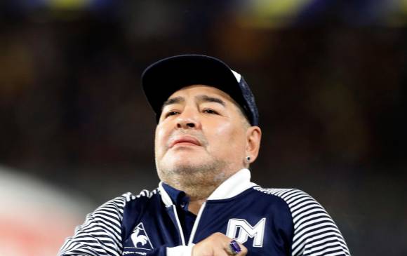 Diego Maradona murió el pasado 25 de noviembre a los 60 años de edad, después de una complicación cardio-respiratoria. FOTO EFE