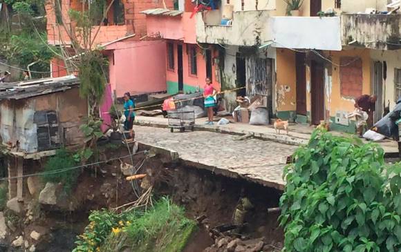 Ya son 9 los municipios que han registrado eventos asociados con las lluvias en menos de una semana. FOTO: CORTESÍA.