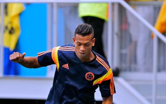 Fredy Guarín durante el Mundial Brasil 2014.. Foto: Juan Antonio Sánchez Ocampo 