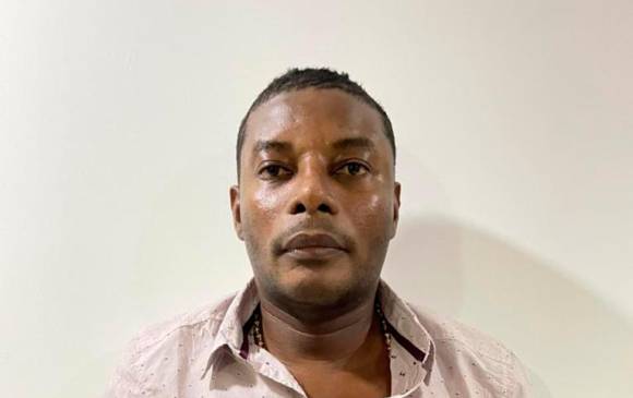 Juan Larrison Castro Estupiñán, alias ‘Matamba’, había sido capturado en Floridablanca en mayo de 2021. Se le acusa de ser uno de los jefes del Clan del Golfo y de narcotráfico. FOTO CORTESÍA