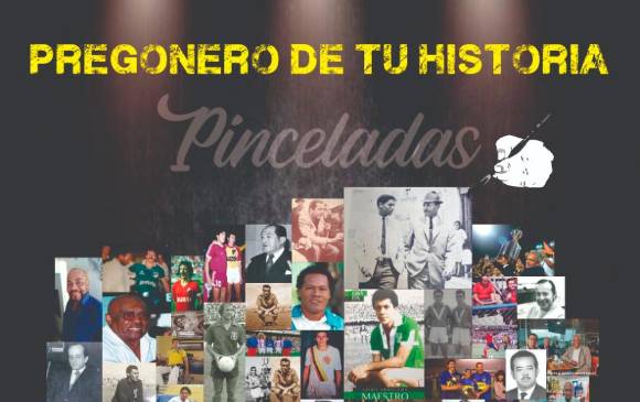 En Pinceladas también se le rinde homenaje a los locutores deportivos. Foto: Cortesía. 