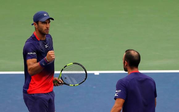 Los colombianos avanzaron a octavos de final en Indian Wells y este lunes buscarán su avance a cuartos de final. FOTO GETTY 