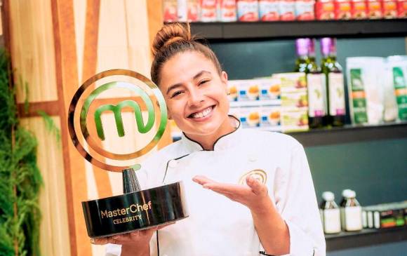 La actriz Carla Giraldo se quedó con el premio de $200 millones que Master Chef Celebrity le entrega al primer puesto. FOTO Cortesía RCN Televisión