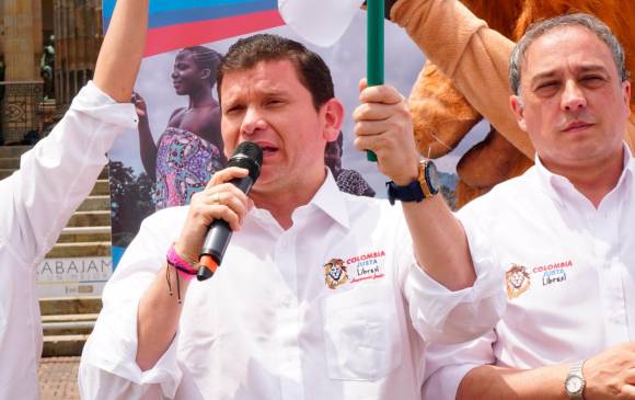 John Milton Rodríguez, precandidato presidencial por el movimiento Colombia Justa Libres. FOTO COLPRENSA