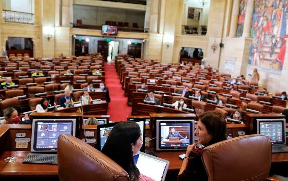 El Congreso de la República tendrá que aprobar el Presupuesto General de la Nación para 2022 antes del miércoles 20 de octubre. FOTO Colprensa