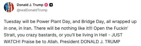 Trump vuelve a posponer ultimátum a Irán para reabrir Ormuz: “¡Abran el maldito estrecho!”