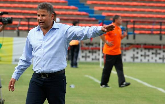 Guillermo ‘Teacher’ Berrío fue técnico del Independiente Medellín entre 2011 y 2012. FOTO JUAN ANTONIO SÁNCHEZ