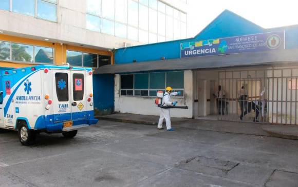Las enfermeras denuncia ausencia del pago de salario y vacaciones. Foto Facebook Publimovil Chocó.