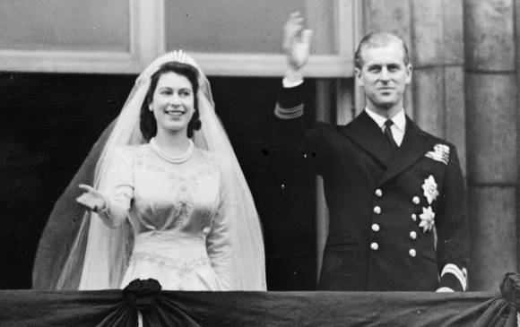 Se casó con la entonces princesa Isabel en 1947. Cinco años después ella sería reina de Inglaterra. 