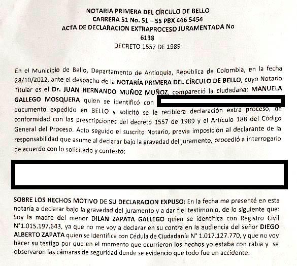 No cesa drama de padre e hijo que cayeron de puente en Robledo que tenía las barandas dañadas