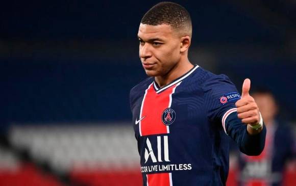 Kylian Mbappé es una de las estrellas del fútbol mundial en la actualidad. FOTO: AFP