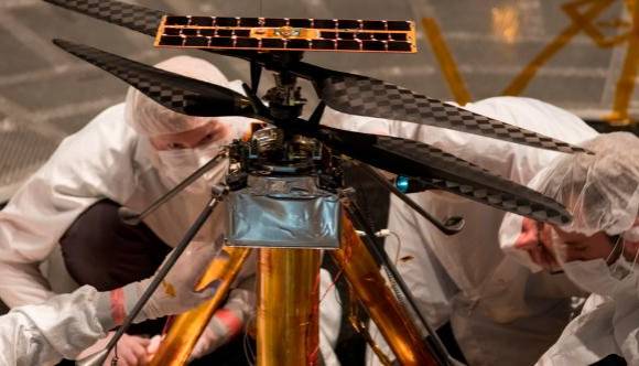 El Ingenuity hará su primer vuelo en Marte