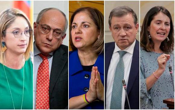 Jennifer Arias - José Obdulio Gaviria - María del Rosario Guerra - Ernesto Macías - Paloma Valencia