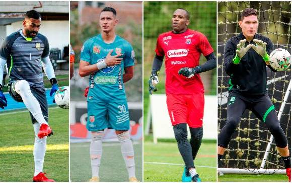 Cristian Vargas (Águilas) - Joan Parra (Envigado) - Andrés Mosquera (Dim) - Aldair Quintana (Nacional)