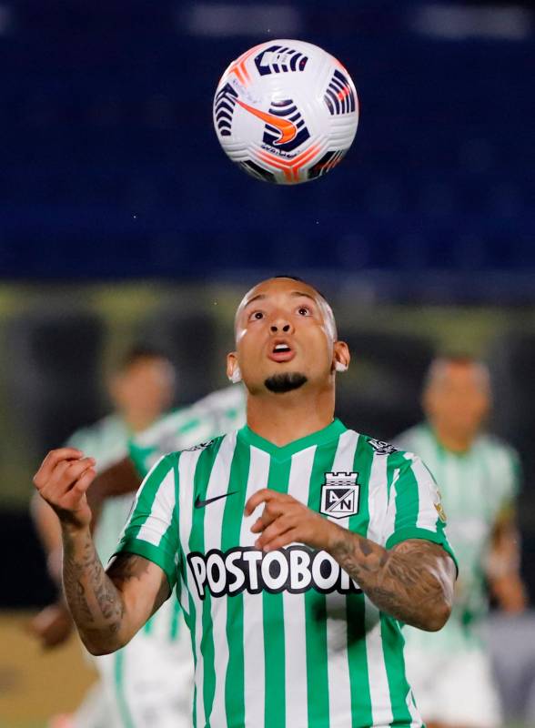 Atlético Nacional se impuso de visita y se trae buena ventaja para el partido de vuelta de la fase 2 de la Copa Libertadores. Foto: EFE