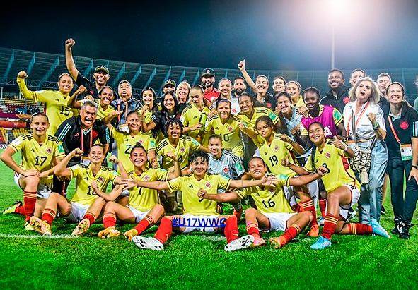 La sub-17 evidencia el futuro que tiene Colombia en el fútbol femenino. Este año, la Tricolor, en mayores, fue subcampeona de la Copa América, y las Sub-20 llegaron hasta los cuartos de final en el Mundial en Costa Rica. FOTOS: CORTESÍA FCF, AFP, COLPRENSA Y EL COLOMBIANO