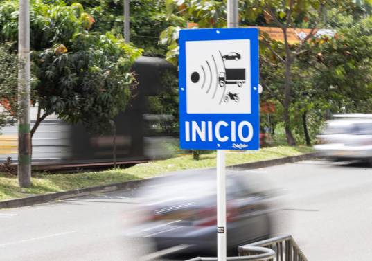 Las fotomultas serán tema clave de la pretendida reforma del Código Nacional de Tránsito. FOTO Camilo Suárez