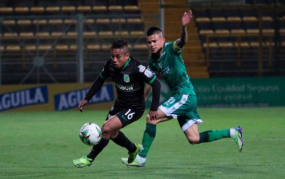 En el duelo de vuelta Equidad controló a los jugadores verdes. Sin embargo, tendrá la dura tarea de evitar que Nacional marque jugando como local, y así mantener su ventaja. FOTO dimayor