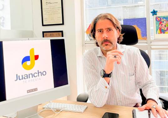 Juan Esteban Saldarriaga, fundador y principal cerebro de la <i>fintech</i> Juancho Te Presta, hoy en proceso de liquidación. FOTO Cortesía