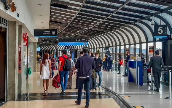 Aeropuerto de Rionegro movilizó 7,91 millones de personas en 2021