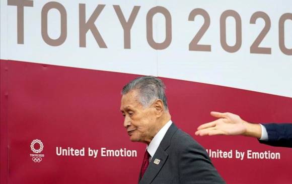 El presidente del comité organizador de los Juegos Olímpicos Tokio 2020, el japonés Yoshiro Mori. FOTO EFE