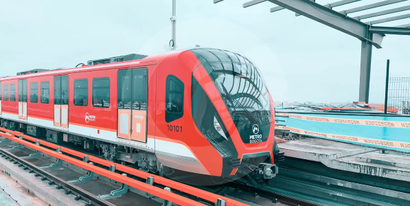 Metro de Bogotá llega al 78,69 % de avance y entra