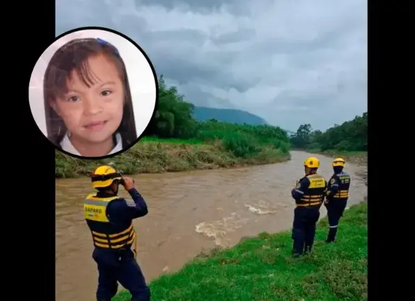 Autoridades de Cajicá analizan videos y testimonios en busca de Valeria Afanador, desaparecida desde el 12 de agosto. imagen: cortesía. 