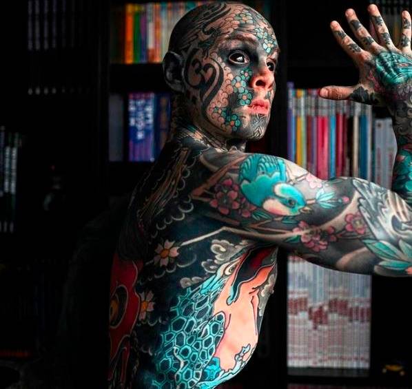 El profesor tatuado | AFP