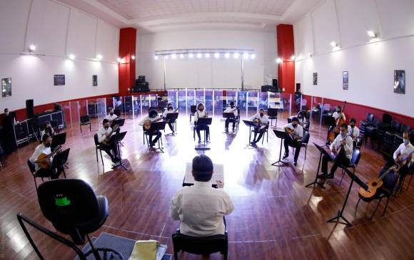 Orquesta Filarmónica de Bogotá. FOTO COLPRENSA