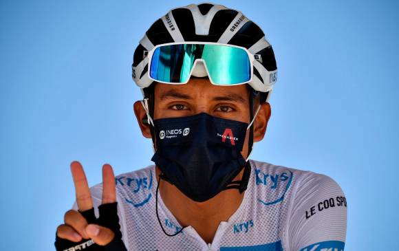 Egan Bernal, uno de los mejores corredores del mundo en los últimos cinco años. FOTO EFE